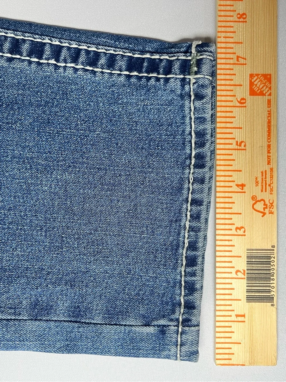 True Religion Geno Big T Flap Slim Jeans Men’s 32x32 Medium Spiced Orchard Wash